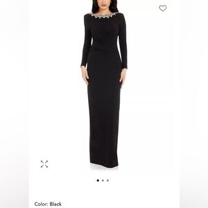 Dress the Population Black Maxi Dress